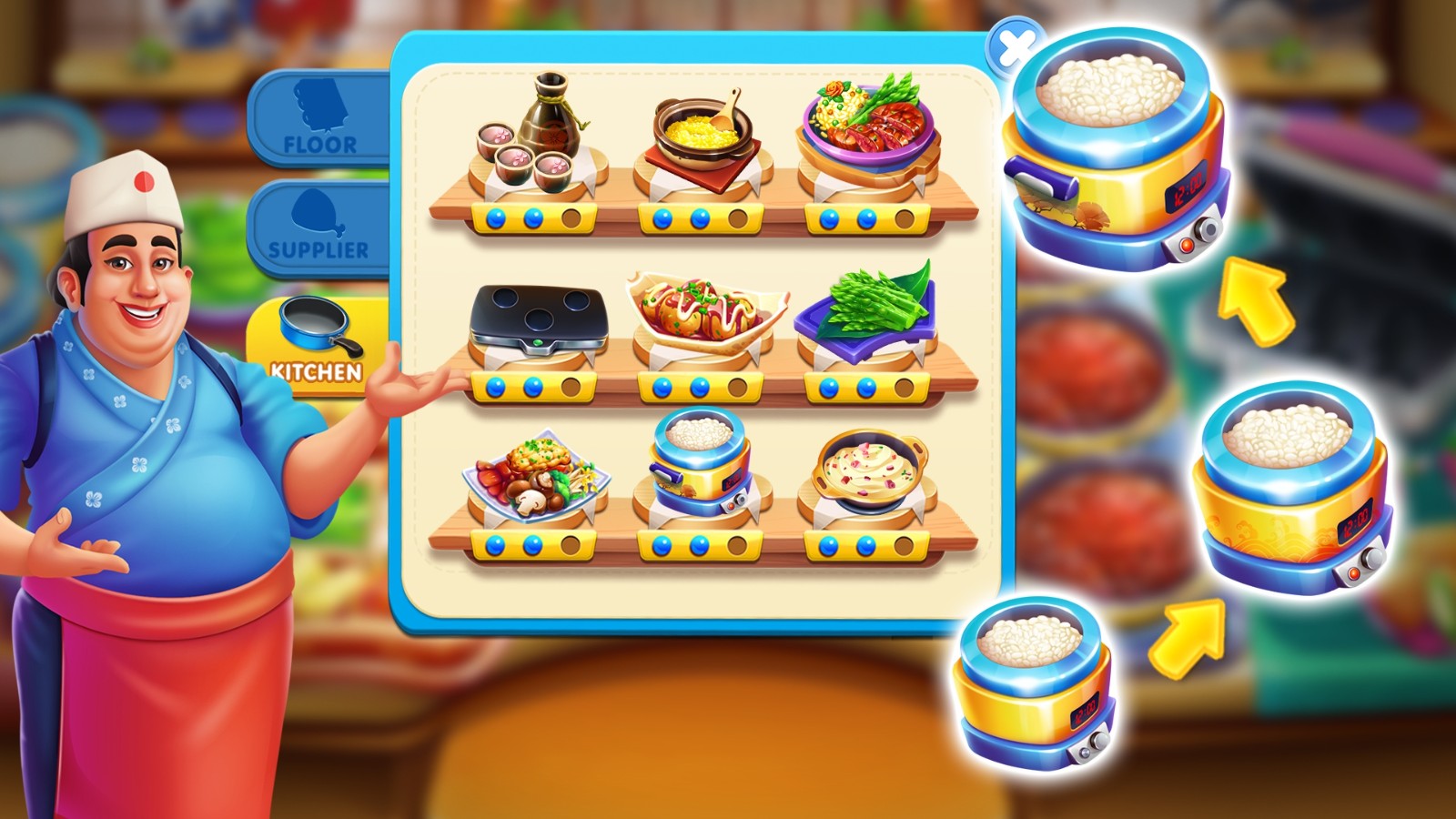 烹饪游戏时间美味街手游截图3