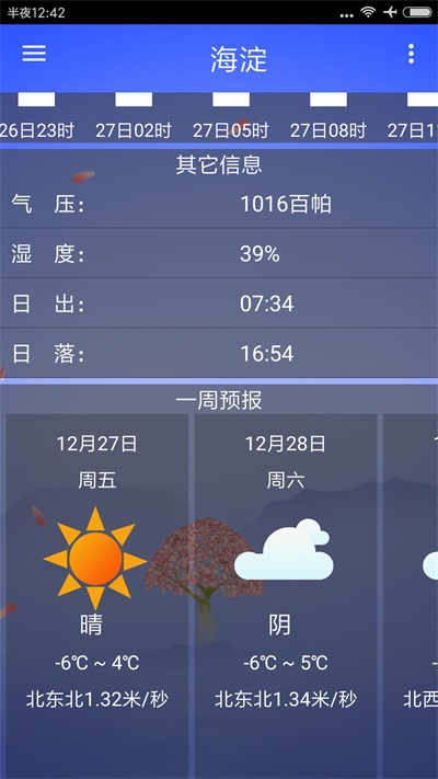 海峰天气app截图2