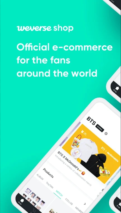 Weverse shop截图4