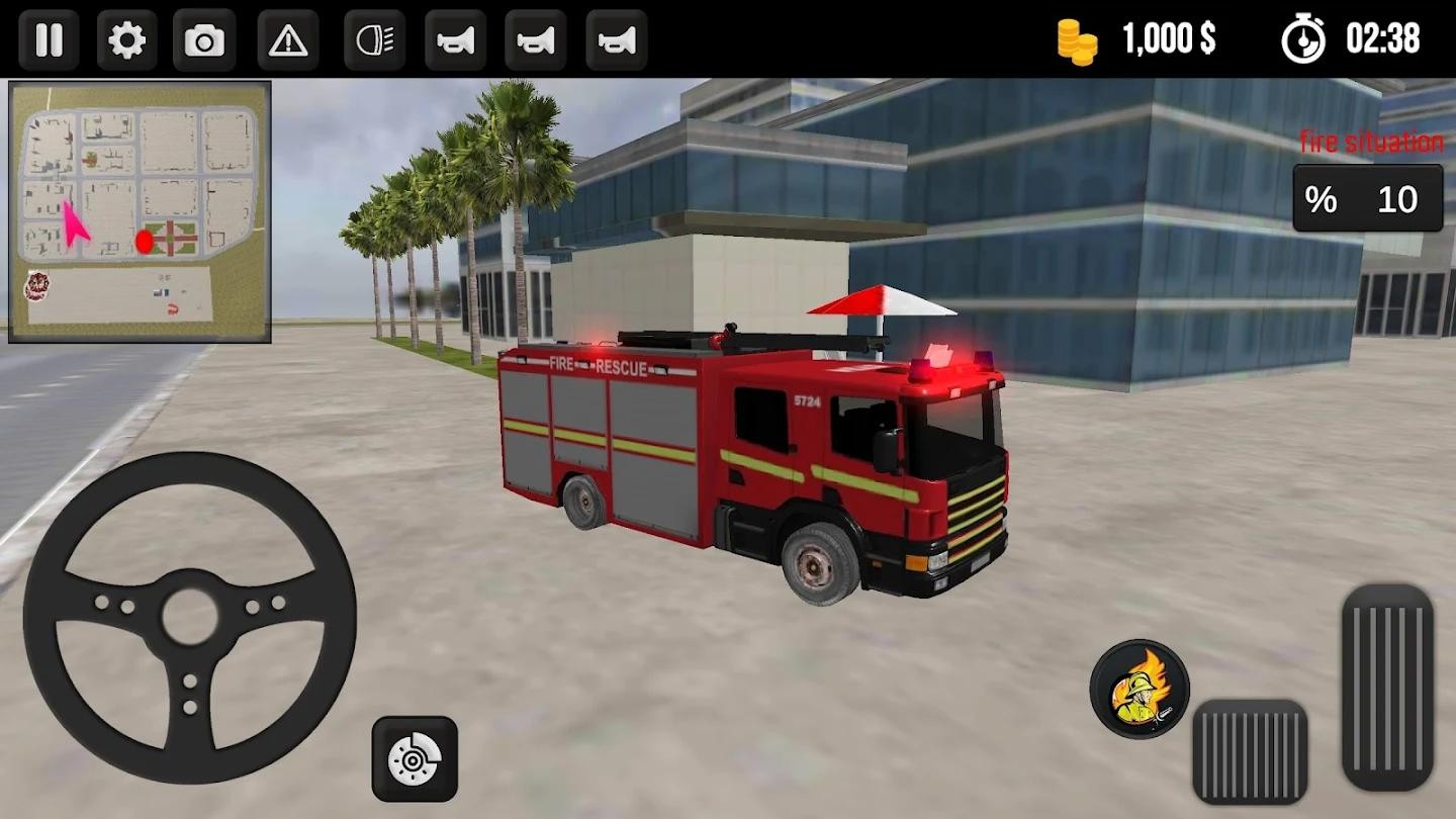 消防车模拟器截图4