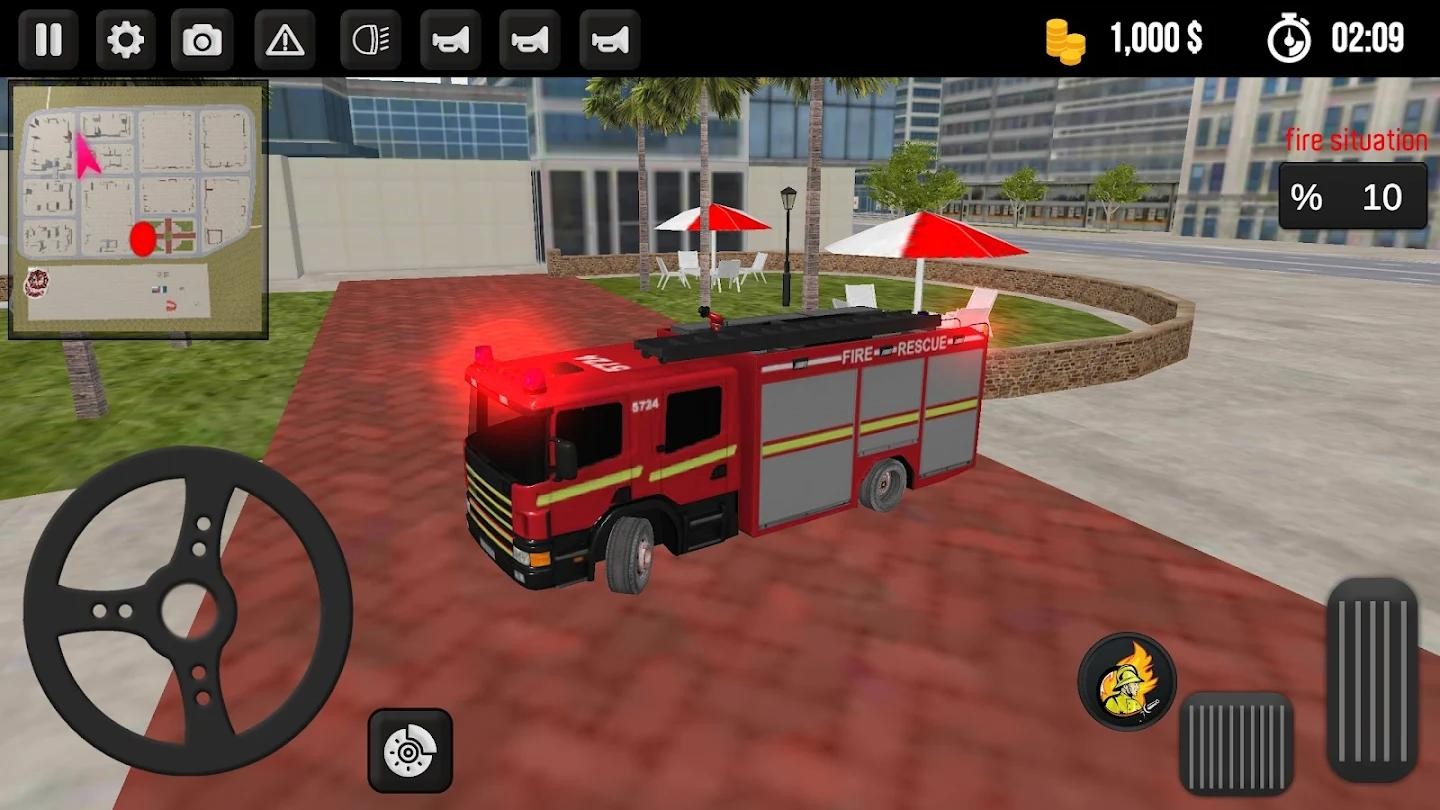 消防车模拟器截图1