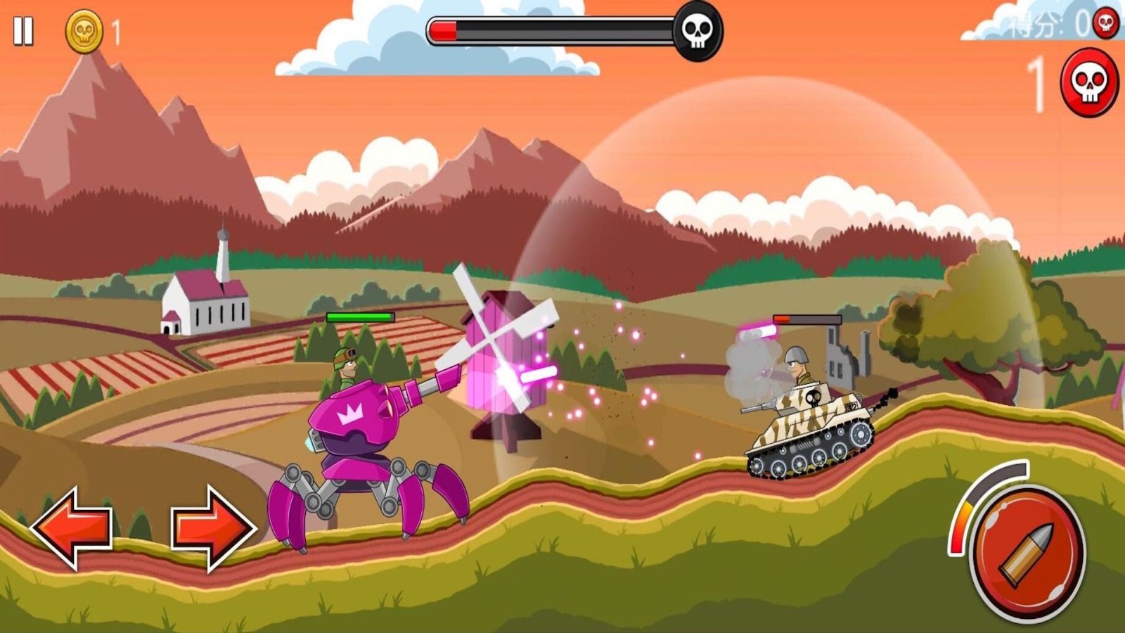 红白机坦克大战截图4