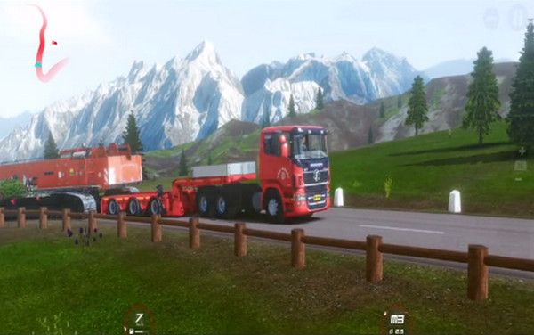 欧洲卡车模拟阿尔卑斯山脉