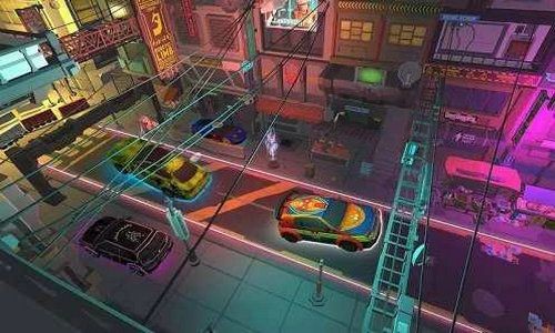 霓虹灯汽车拉力截图3