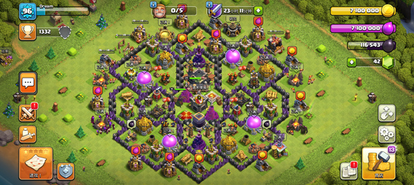 部落冲突百度版游戏