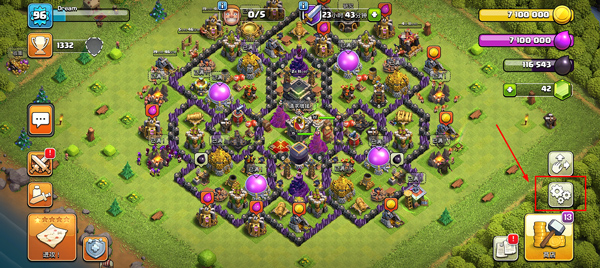 部落冲突百度版游戏