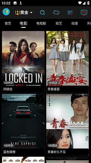 黄金影视截图4
