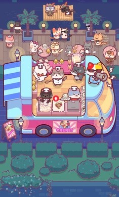 猫猫空闲餐厅截图1