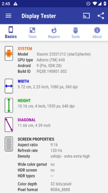 Display Tester截图1