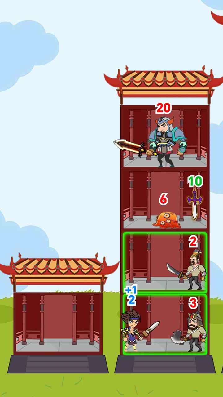 爬塔英雄闯关红包版截图1