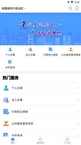 中国新疆政务服务网截图4