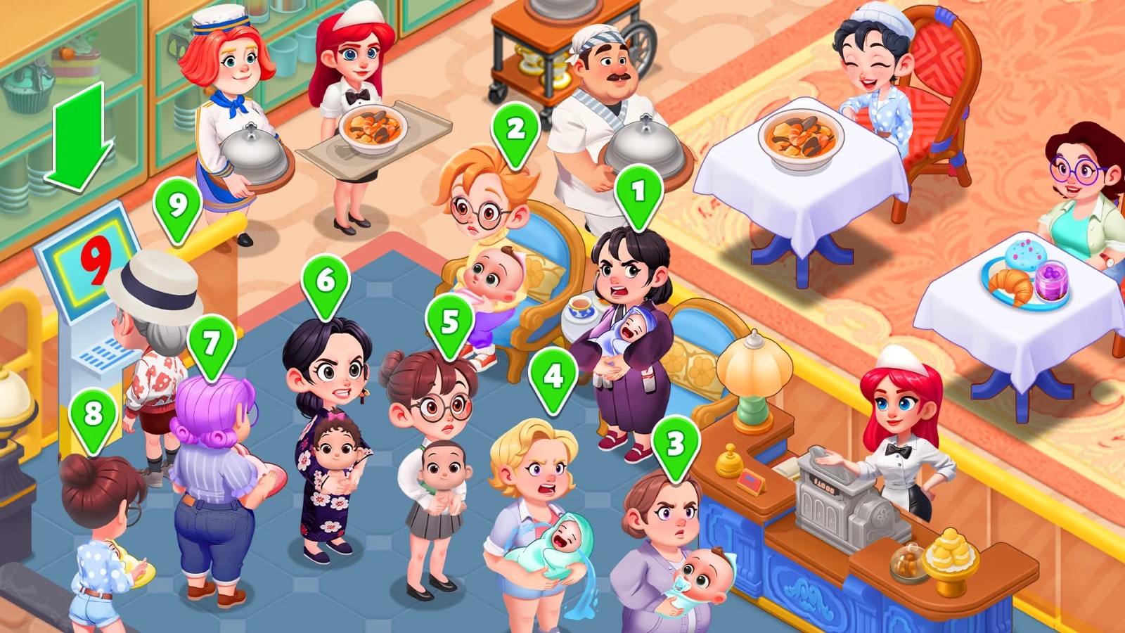 快乐晚餐故事截图3