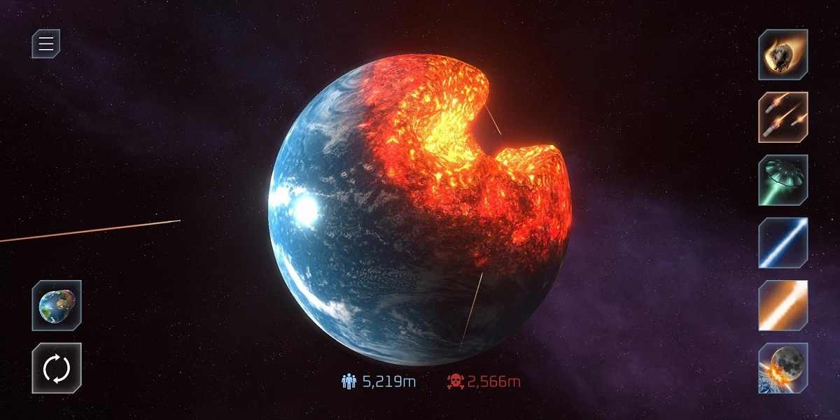 星球爆炸模拟器最新版本截图3