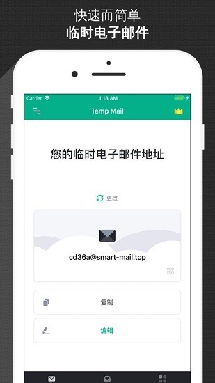 Temp Mail截图1