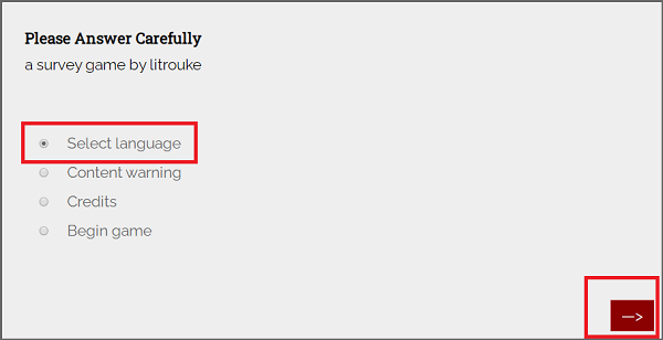 女鬼1模拟器问卷怎么设置成中文