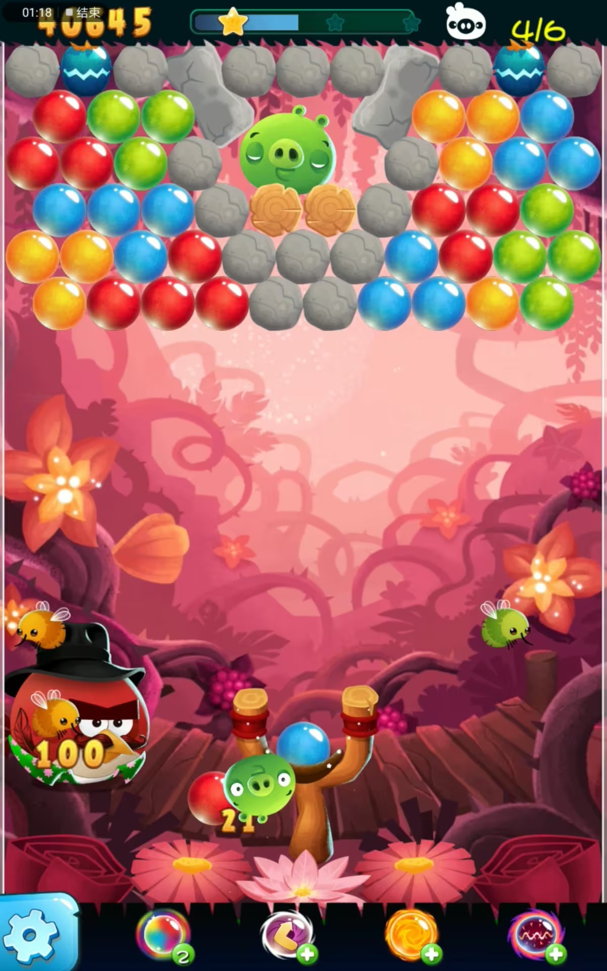 愤怒的小鸟泡泡大战