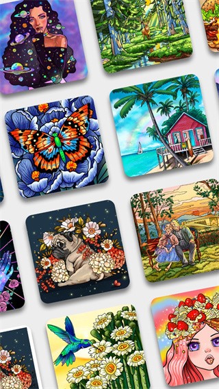 乐涂数字填色截图5