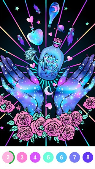 乐涂数字填色截图4