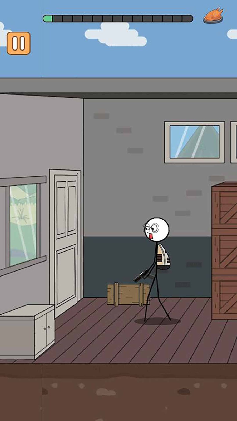 火柴人吃鸡逃亡篇截图2
