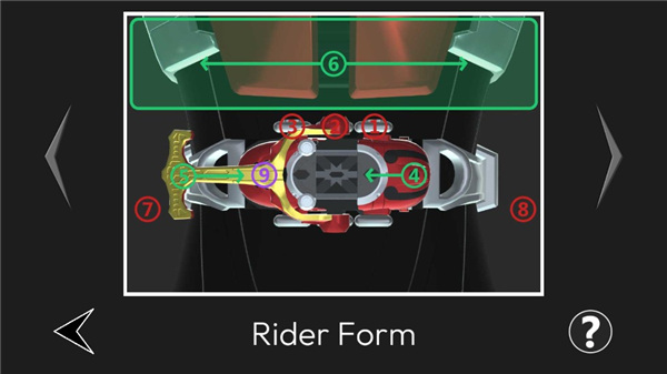 假面骑士甲斗王腰带模拟器