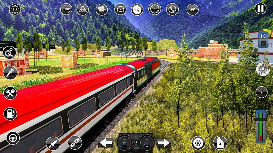 铁路特快列车模拟器截图1