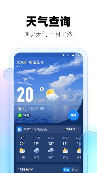 极光天气截图1