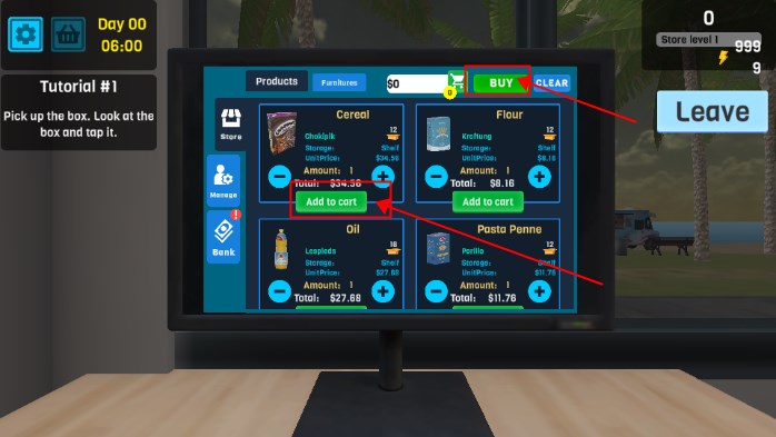 超市管理模拟器