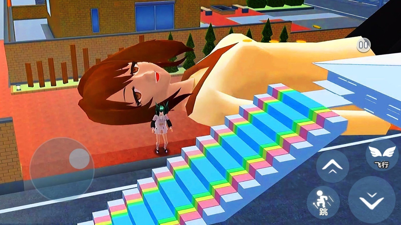 樱校逃离巨人酷跑截图2