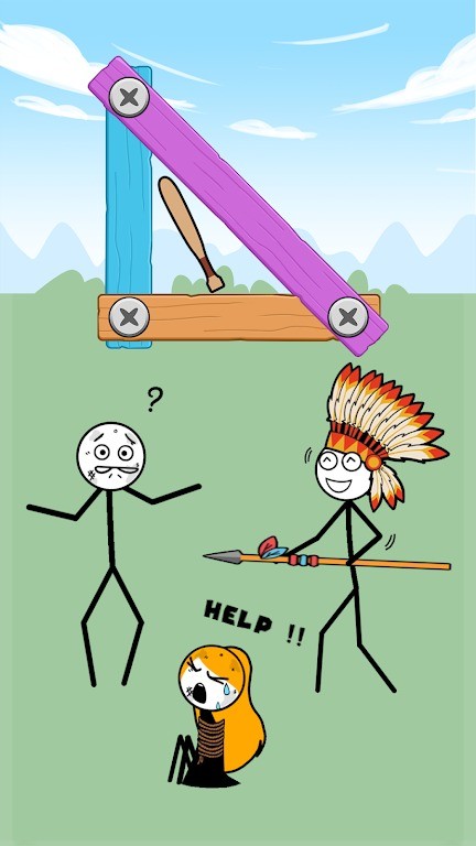 火柴人螺丝大闯关截图2