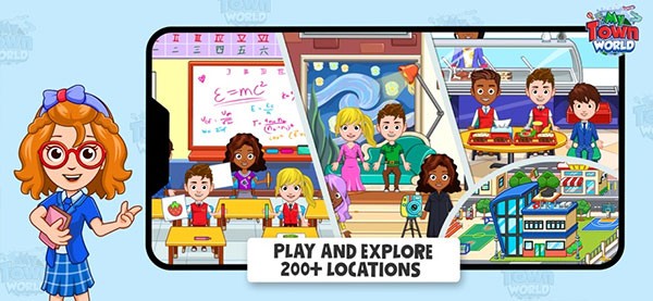 我的城镇世界截图5