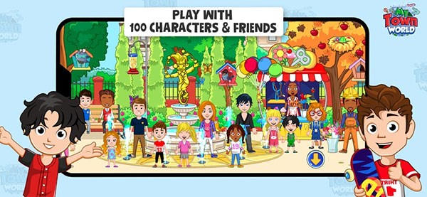 我的城镇世界截图4