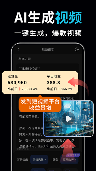 AI视频绘图写作精灵截图1