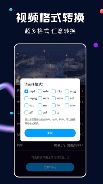 全能视频转换器截图3