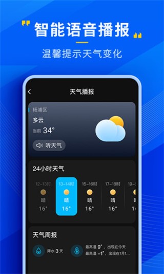瑞奇天气预报截图1