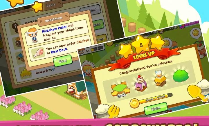 开心餐馆美食天堂截图1