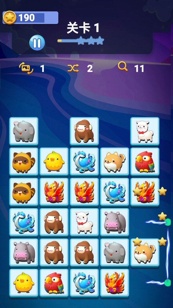 宠物连连看单机游戏截图1