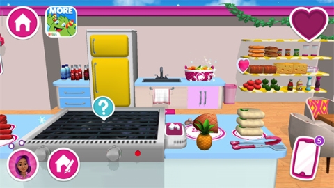 芭比梦幻屋内置菜单