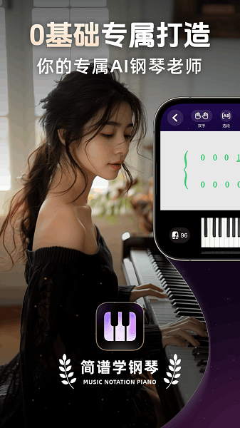 简谱学钢琴截图2