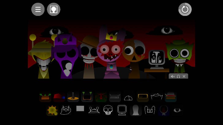 节奏盒子sprunki万圣节版截图4