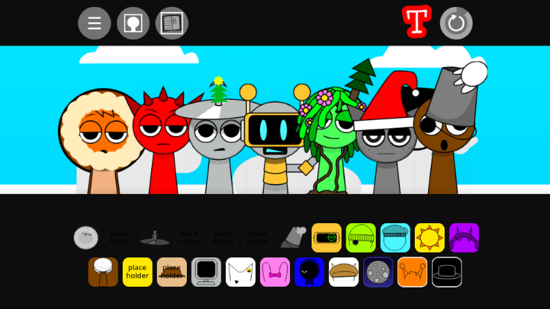 节奏盒子Sprunki雪天版截图2