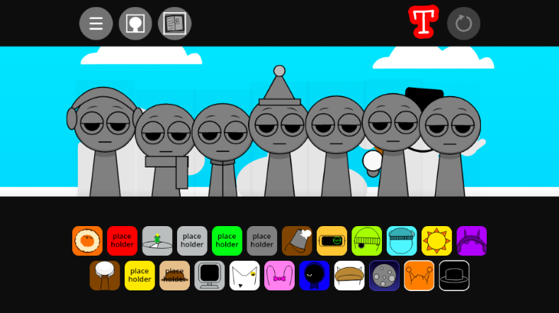 节奏盒子Sprunki雪天版截图3