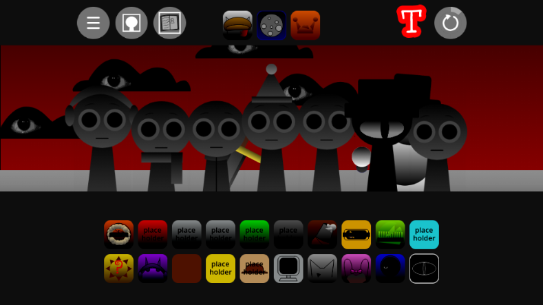 节奏盒子Sprunki雪天版截图1