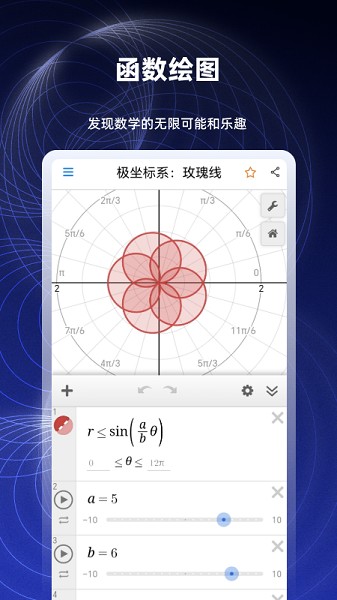 数学函数图形计算器截图1