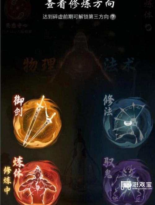 一念逍遥怎么解锁第三修炼方向