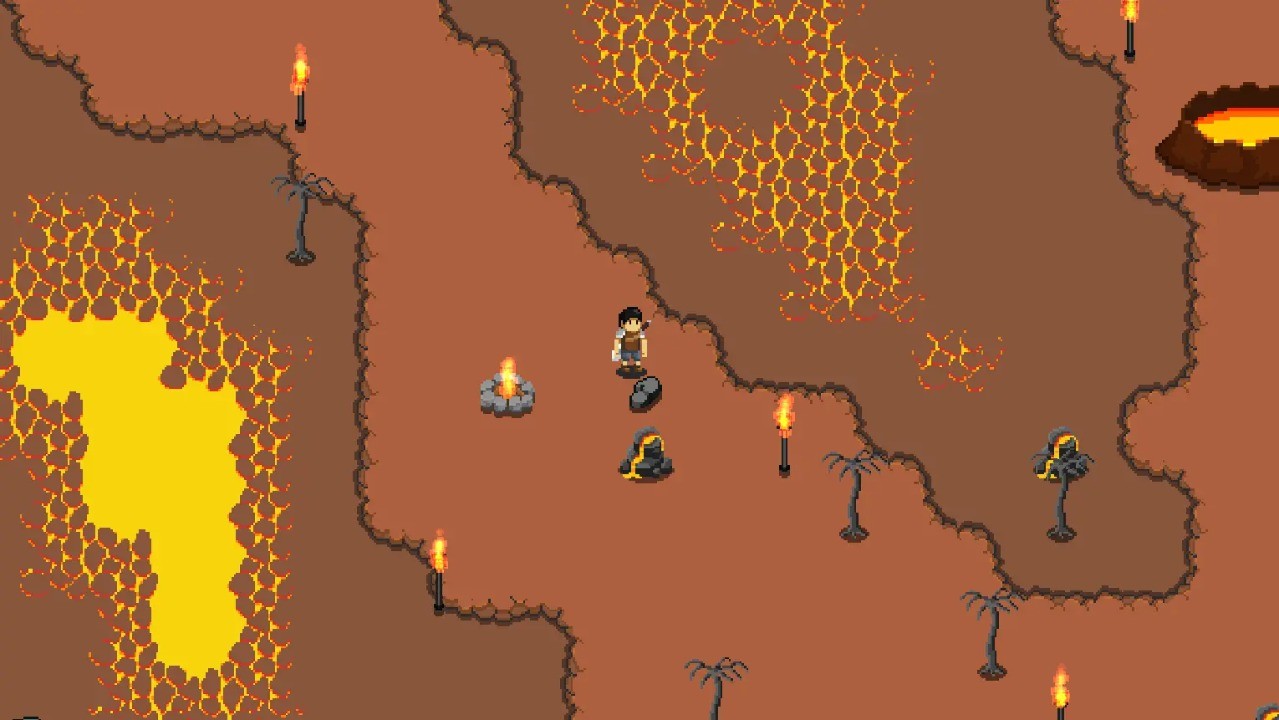 流浪荒岛手游截图1