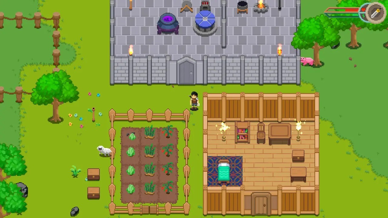 流浪荒岛手游截图5