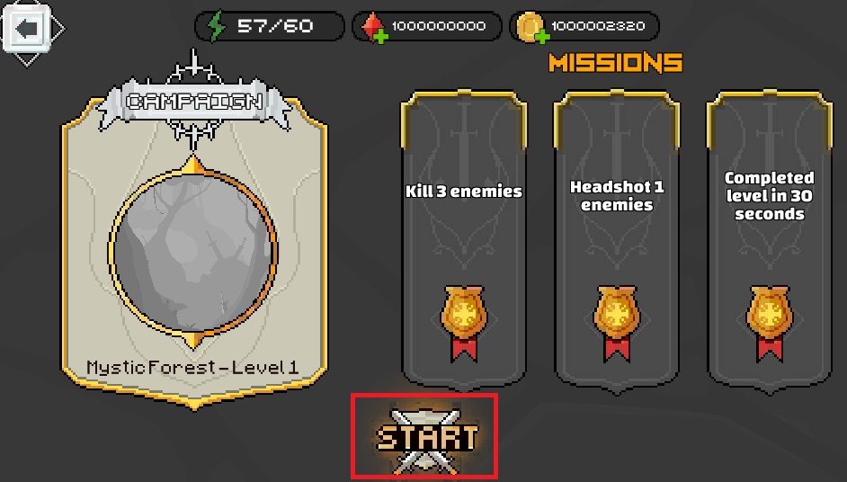 像素弓箭手战斗