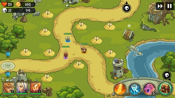 帝国战士td英雄之战