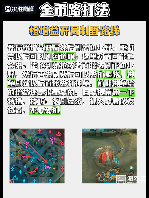 决胜巅峰新玩家打野教学攻略