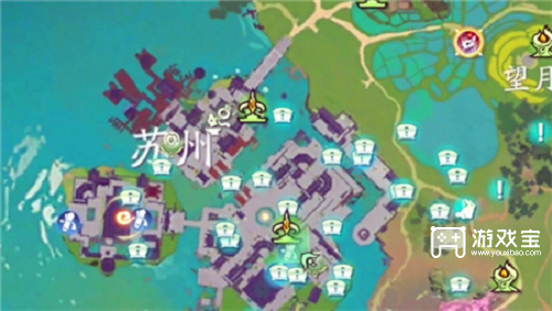 仙剑世界地图宝箱怎么显示的